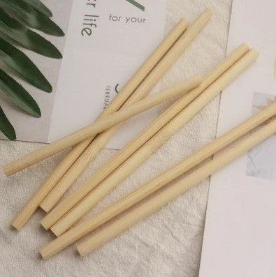 Bamboo Straws 4pc