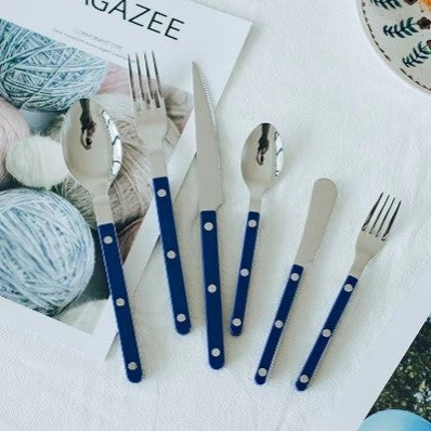 Louisiana Navy Blue 16pc Cutlery Set